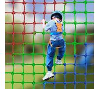 BERADNET Climbing Net for Kids Outdoor Polyester Cargo Net Climbing Frame Playground Net Rope Ladder for Kids Swing Treehouse Obstacle Course Training Jungle Gyms