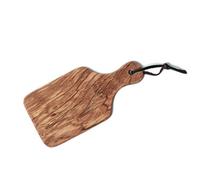 Berard 54070 7454070 Cutting Board W/Handle 21X11X0.7Cm Olive Wood. Artisanal Quality, Light Brown