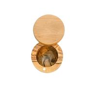Berard Olive Wood Salt Keeper, Beige, 10-11 cm