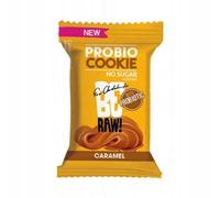 BeRAW! Probio Cookie Caramel - Set of 18 x 18g, Probiotic Cookie without Added Sugar, Source of Bacillus Coagulans, Natural Caramel Snack