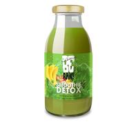 BeRAW! Smoothie - Detox - Set of 6 x 250ml, Natural Drink with Potassium, Supports Detox and Muscle Function, Perfect for On-the-Go