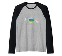 Berber Heartbeat T-Shirt | Amazigh Flag Pride Tee Raglan Baseball Tee