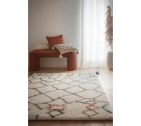 Berber Knotted Chain Ivory/Multi Origins Ivory 120cm x 170cm