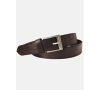 Berber Leather Black Leather Belt - Narrow Width - 44"