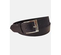 Berber Leather Black Leather Belt - Wide Width - 34"