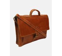 Berber Leather The Casablanca Large Satchel in Light Brown
