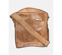 Berber Leather The Martil Small Messenger Bag in Tan
