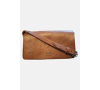 Berber Leather Women's 'The Kenitra' Leather Shoulder Bag in Tan Berber Leather Tan One Size