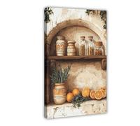 Berber Medicine Cabinet Canvas Poster Wall Art Decor Print Picture Paintings for Living Room Bedroom Decoration 12x18inch(30x45cm)
