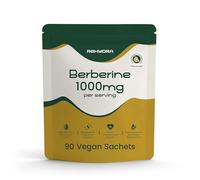 Berberine 1000mg Powder Sachets, 99% HCL Supplement Supports Heart Health, Cholesterol & Blood Sugar Levels in a Normal Range, High Strength, Non GMO, Raspberry Lemonade, 90 Count