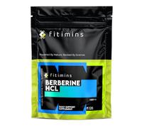 Berberine HCl 1000mg | High Strength Berberine Supplement | PCOS Relief Capsules Supporting Weight Loss, Gut Health & Healthy Blood Sugar Levels | 2-Month Supply | 120 Vegan Capsules | Fitimins