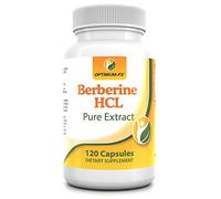 Berberine HCL 50,000 mg Pure Natural Extract - 500 mg at 100:1 - 120 High Strength Capsules