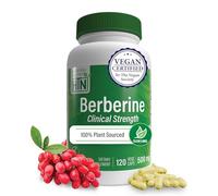 Berberine HCl 500mg 120 Servings | Clinical Strength | Certified Vegan| Non-GMO | Gluten Free | Soy Free | 3rd Party Tested | by Health Thru Nutrition