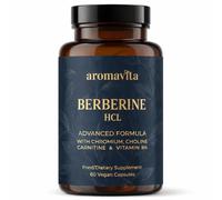 Berberine H omplex with Chromium, 500mg per Serving, 60 Vegan Capsules | from Berberis Aristata 97% | 6-1 Complex + Chromium-Helps Maintain Normal Blood Glucose Levels | Lab Tested | 30-Day Supply