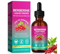 Berberine Liquid 1500mg - 60ml Nano Enhanced Formula | 8 Clinical Botanical Extracts (Bitter Melon, Green Tea) | Vegan, Keto & Gluten Free | Natural Pineapple Flavour