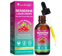 Berberine Liquid Drops, Berberine Supplement High Strength for Immune Support, 100% Absorption, Supports Digestive Health, Aids Blood Sugar Balance, Promote Overall Health & Vitality