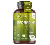 Berberine Supplement - 500mg per Capsule - 4 Months Supply - Vegan-Friendly