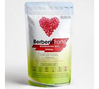 Berberine Supplement - Berberine HCL 500mg - 120 Vegan Capsules | 4 Months Supply | Pure and Natural Formula | Free from Artificial Ingredients | Vitaherbs - Made in The UK