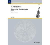 Berceuse Romantique: Caprice. No. 5. op. 9. violin and piano.
