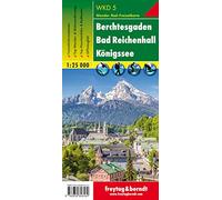 Berchtesgaden - Bad Reichenhall - Kö: Wandel- en fietskaart 1:25 000