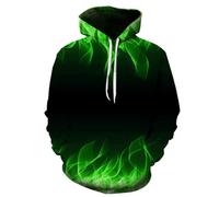 BERCIELY Hooded Pullover 3D Digital Printing Fashion Sweatshirts Retro Hip Hop Personality Trend Men'S Long-Sleeve Sweatshirt LL-01 6XL