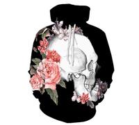 BERCIELY Hooded Pullover Retro Hip Hop Personality Trend Sweatshirts 3D Digital Printing Fashion Men'S Long-Sleeve Sweatshirt KK-02 6XL