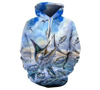 BERCIELY Men Hooded Pullover Digital Printing Casual Fashion Sweatshirts Youth Retro Personality Trend Long-Sleeve Sweatshirt CC-06 5XL