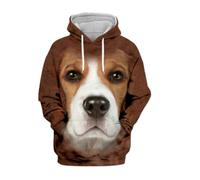 BERCIELY Men Hooded Pullover Digital Printing Fashion Casual Sweatshirts Youth Retro Personality Trend Long-Sleeve Sweatshirt AA-05 4XL