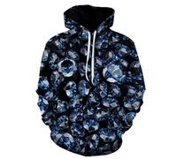 BERCIELY Men Hooded Pullover Youth Retro Personality Long-Sleeve Sweatshirt Digital Printing Fashion Casual Sweatshirts FF-06 4XL