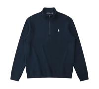 BERCIELY Men Sweatshirt Classic All-Match Solid Color Long-Sleeve Sweatshirts Sport Fashion Casual Pullover G-Navy S