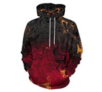 BERCIELY Men Sweatshirt Temperament Youth Men Hoodies Hip Hop The New Men Print Jumper Funny Pattern Performance All-Match Mens Long Sleeve Sweatshirt AA-04 6XL