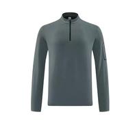 BERCIELY Men's Compression Shirt Absorbent Breathable Quick-Drying Functional Shirts Jogging Fitness Sport Training T-Shirt K-Grey L