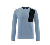BERCIELY Men's Compression Shirt Elastic Quick-Drying Absorbent Breathable Functional Shirts Jogging Fitness Sport Training T-Shirt A-Sky Blue XL