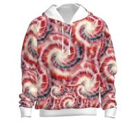 BERCIELY Men'S Long-Sleeve Sweatshirt Retro Hip Hop Personality Trend Sweatshirts 3D Digital Printing Hooded Pullover BB-04 4XL