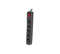 BERCY 400 POWER STRIP 1.5M 5X 230V PL BLACK NSP-1713