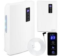 BERDSEN Dehumidifier - Air Purification Function - Peltier Technology, UV, Efficient, Easy to Use, Quiet Work, Timer - 700 ml per Day - Water Tanks 2000 ml - For Rooms up to 30 m3