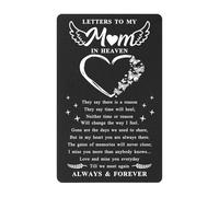 Bereavement Card for Loss of Mother- Letters to My Mum from Heaven Gifts- Mum Memorial Sympathy Remembrance