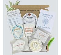 Bereavement Gift Sympathy Grief Care Package | Letterbox Postal eco Gift | White | Vegan