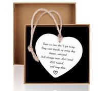Bereavement Gifts, Acrylic Heart Plaque Memorial Gift, Sorry for Your Loss Gift, Hanging Ornament In Memoriam