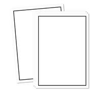 Bereavement Sympathy Paper DIN A5 Letter Paper/with Plain Trim/for Printers. 210 x 148 cm 120 g/m² a5 White