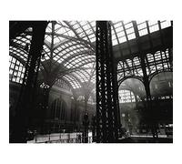 Berenice Abbott Interior Penn Station New York Photo Unframed Wall Art Print Poster Home Decor Premium