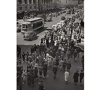 Berenice Abbott Temp New York City 42. 5. Foto-Kunstdruck, Leinwand, Premium-Wanddekoration, Poster Wandbild