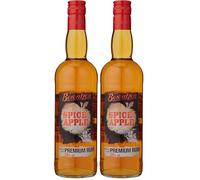 Berentzen - Spice Apple Rum - 70cl Single Bottle - 28% ABV - Smooth, Spicy - Sweet & Fresh Flavour - Premium Spice Rum (Pack of 2)