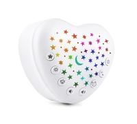 BEREST A13 White Noise Machine & Baby Sleep Soother with 15 Soothing Sounds & Projector Star Night Light, Cry Sensor, Rechargeable Lithium Battery, Portable for Baby, Toddlers (Charger not Included)