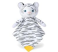 BEREST Baby Sound Sleep Soother- White Noise and Lullaby Infant Sleeping Aid with Cry Sensor at Nap Time Routine, Awesome Babies Gift Portable Plush Toddler Snuggle Toy, Infant Blanket (Milky White)