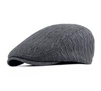 Beret Caps Fashion Knit Newsboy Cap Winter Warm Flat Hats Women Men Cap Solid Color Duckbill Hats Vintage Beret Hat