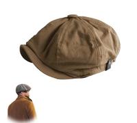 Beret Caps Octagonal Newsboy Cap,Men’s Vintage Painter Beret Hats,Retro British Newsboy Cap,Octagonal Newsboy Cap (4,S)