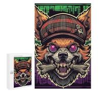 Beret Dogs Puzzles for Adults 1000 Pieces, Impossible Hard Difficult Challenging Puzzles for Adults, Jigsaw Puzzle 1000 Pieces 1000 PCS