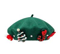 Beret Hat for Women,Warm Adjustable Band | Women Beret Hat with Bow | for Ladies Teen Girls College Students Girlfriend Photography Dating Commuting Travel