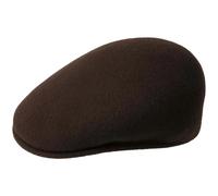 Kangol Wool 504 Flat Cap, Brown (Espresso), Large